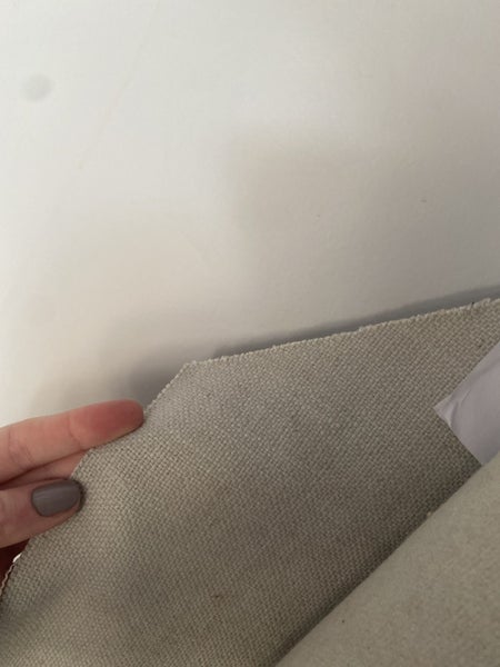 Aqua hue off white textured fabric Carousel 3