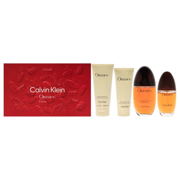 Obsession by Calvin Klein For Women 4 Pc Gift Set Carousel 1