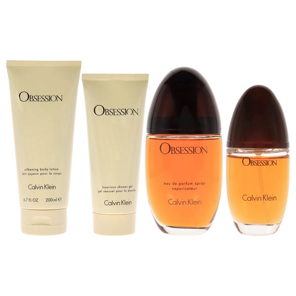 Obsession by Calvin Klein For Women 4 Pc Gift Set Carousel 2