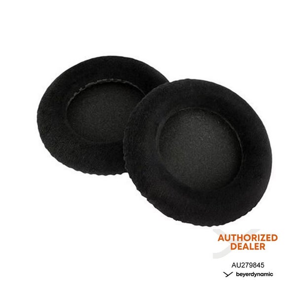 Beyerdynamic Genuine Velour Ear Pads Cushions EDT990VB - Black (Pair) Carousel 1