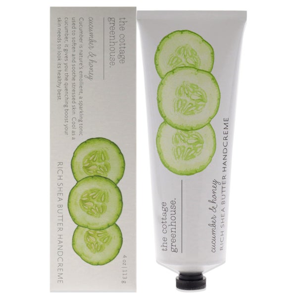 Rich Shea Butter Handcreme - Cucumber and Honey by The Cottage Greenhouse 4 oz Carousel 1