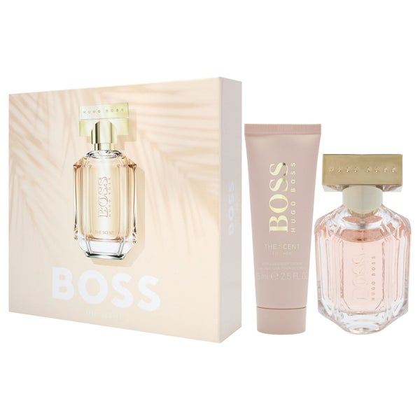 Boss The Scent Hugo Boss Women 2 Pc Gift Set 1.6oz EDP Spray, 2.5oz Body Lotion Carousel 4