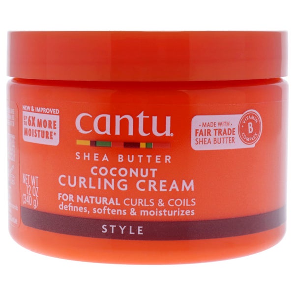 Shea Butter Coconut Curling Cream by Cantu for Unisex - 12 oz Cream Carousel 1