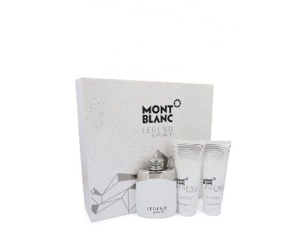 MONT BLANC LEGEND SPIRIT 100ML EDT 3 PIECE GIFT SET628678512426261119