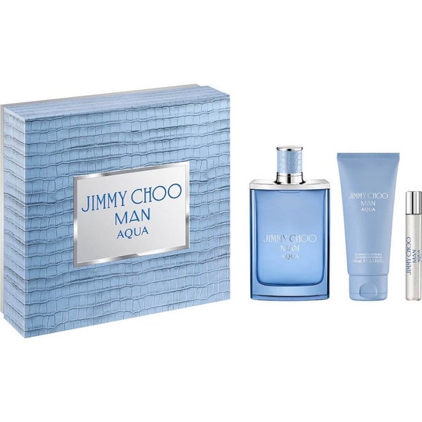 Jimmy Choo Man Aqua EDT 100ml 3 Piece Gift Set for Men - BRAND NEW628638601696031129