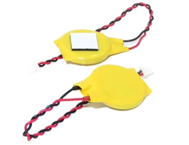 CR2032 battery wire 2pin Laptop motherboard BIOS CMOS battery wire Parts 1pc Carousel 1