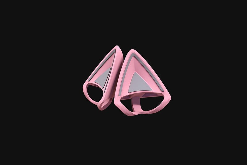Razer Kitty Ears V2-Universal Fit Clip-on Kitty Ears for Headsets-Quartz Edit... Carousel 1