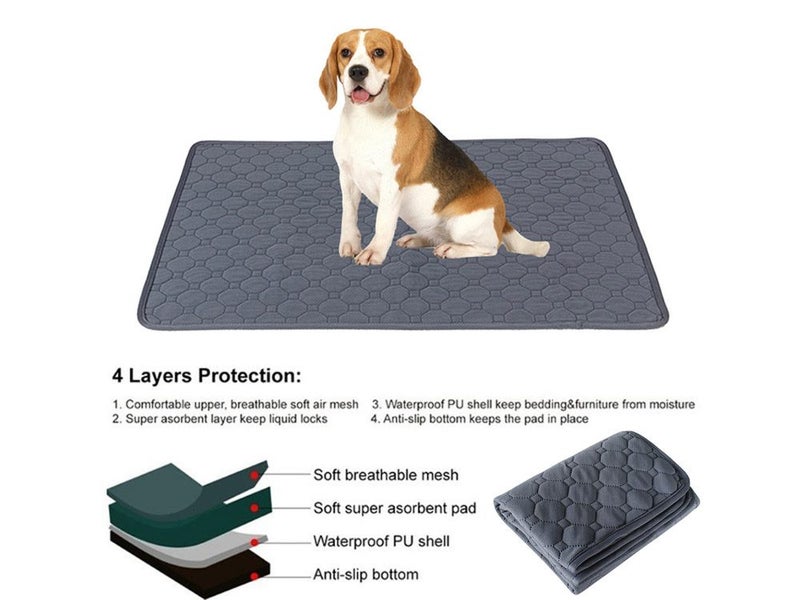 Pet Dog Pee Pad Urine Mat - Waterproof Carousel 11
