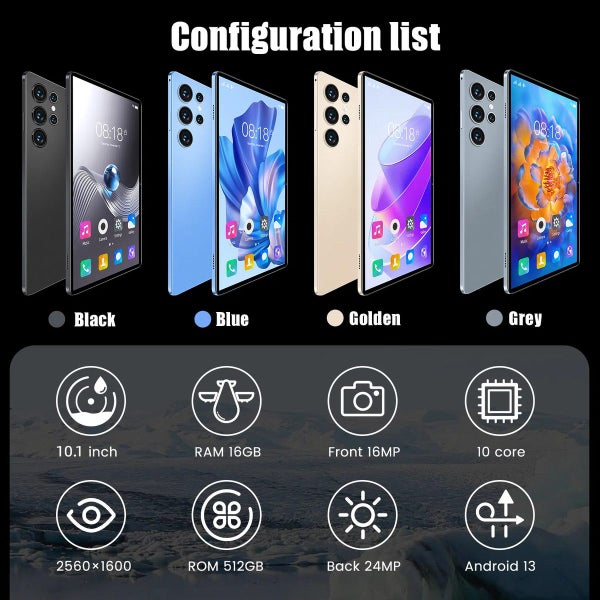 10.1 Inch Android Tablet Carousel 1