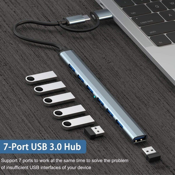 USB 3.0 Hub with 7 Ports Carousel 6