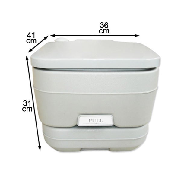 Camping Toilet,Portable Toilet 10L Carousel 6