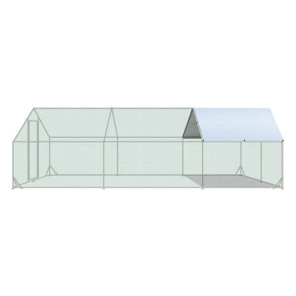 Outdoor Chicken Run - 300x600x195cm Carousel 30