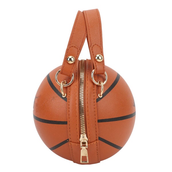 basketball shaped bag basketball one shoulder bag basketball messenger shoulder Carousel 2