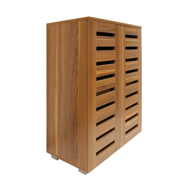 Shoe Cabinet Shoes Storage Rack Organiser Wooden Shelf Drawer Carousel 12