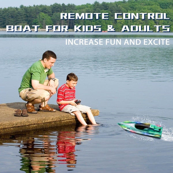 Electric RC Boats for Kids,High Speed Remote Control Boat for Kids Carousel 13