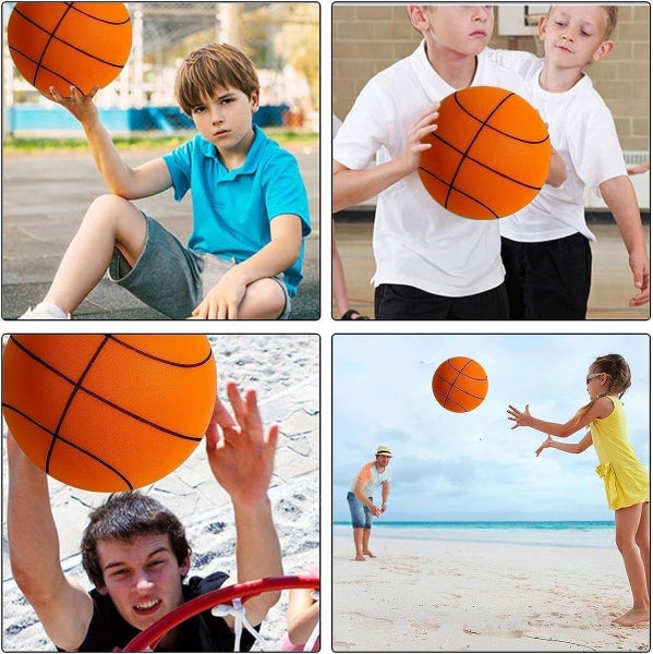 Size 7 (29.5\") Silent Basketball High-Density Soft Foam and Low Noise Indoor Carousel 12