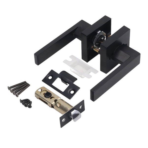 No Latch Decorative Door Lever Handle Zinc Alloy Brass Door Handle Carousel 6