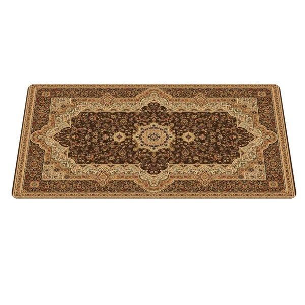 ANYMOB Mouse Pad Brown 400X800X3MM Persian Rug Mouse Full Desk Pad Mat Gaming... Carousel 1