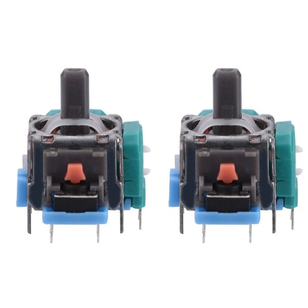 2 Pcs Analog Stick 3D Joystick Replacement for PS4 Controller Carousel 5