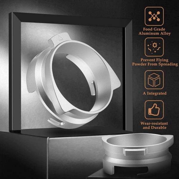 54 mm Coffee Dosing Funnel Compatible with Breville Barista Portafilters Carousel 8