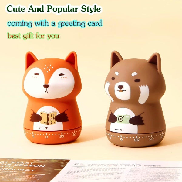 Mechanical Kitchen Timer Carousel 6