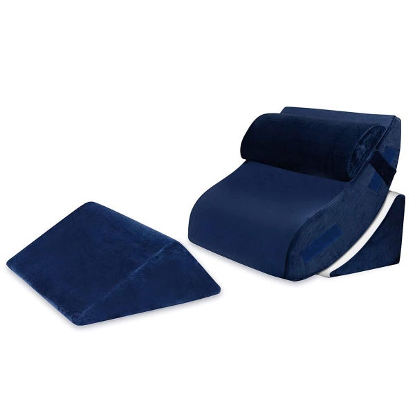 4 Pcs Bed Wedge Pillow Neck Back Support Cushion Carousel 13