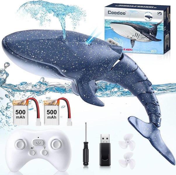 Pool Toys Remote Control Whale Shark Toys Carousel 8