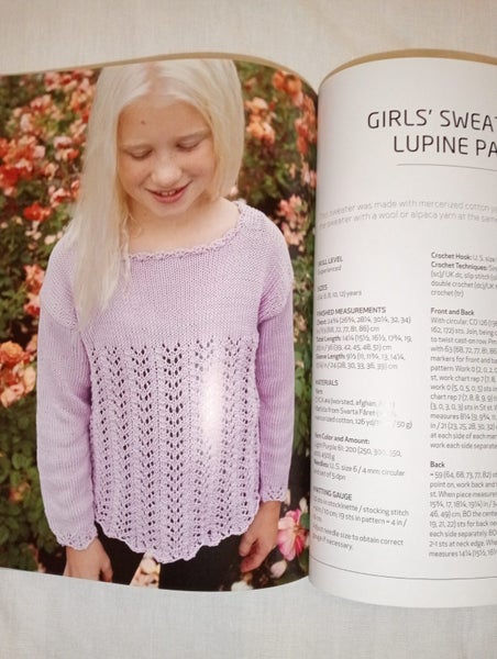 *Lace Knitting* by Denise Samson. Beautiful knitting pattern book. Carousel 12