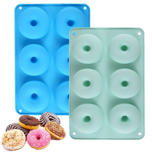 2PCS Donut Mold Cake Pan Baking Mould Carousel 1