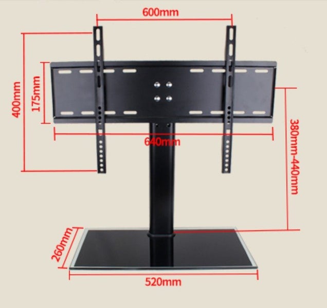 Universal Desktop TV Stand for 32’’-55’’ Flat TV Carousel 6