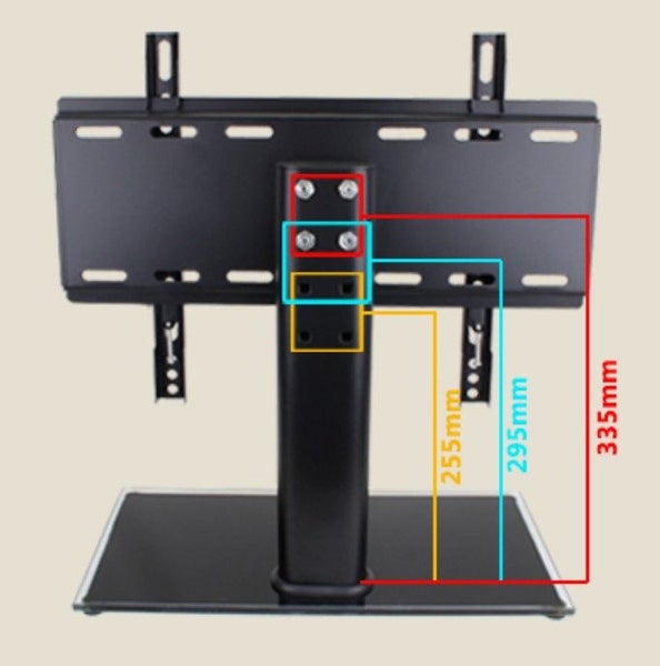 Universal Desktop TV Stand for 14" - 32" flat TV Carousel 2