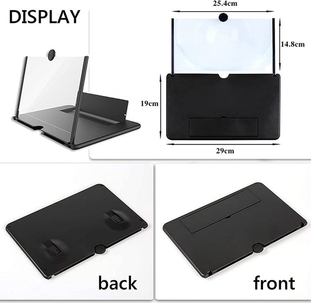 Smartphone Screen Magnifier Stand 14 Inch 3D Foldable Amplifier for Cell Phone Carousel 9