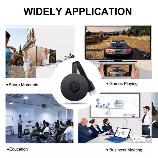 1080P Wireless HDMI Dongle Display Receiver Wireless TV Screen Mirror Display TV Carousel 12