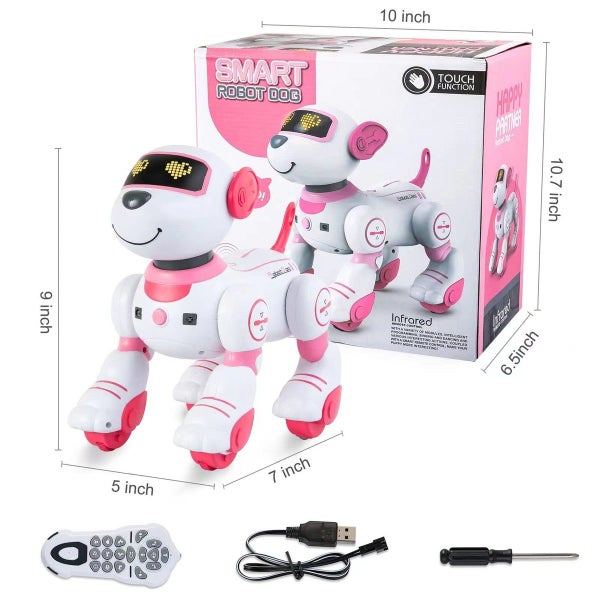 RC Robot Electronic Dog Pets Programmable Interactive Smart Dancing Walking Carousel 6