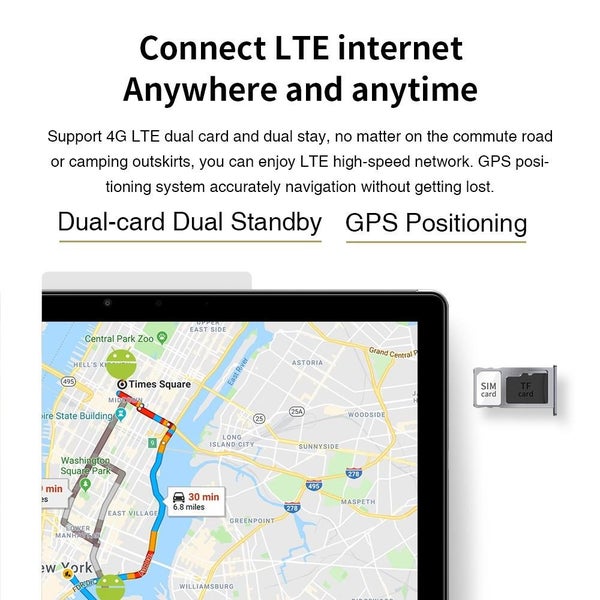 10.1 4G Lte Tablet 4Gb 128Gb Android 10.0 Octa Core Dual Sim Otg Bluetooth Du... Carousel 13
