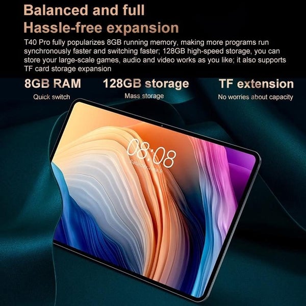 10.4 4G Lte Tablet 8Gb 128Gb Android 11 Octa Core Global Version Carousel 7