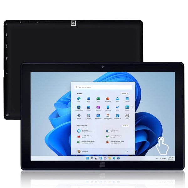10.1 Tablet Pc 16Gb 128Gb Win 11 Quad Core Tf/Hdmi/Bt/Wifi No Keyboard Carousel 1