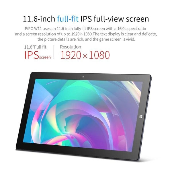 11.6 2 In 1 Tablet Pc 8Gb 128Gb 512Gb Ssd Win 10 Quad Core Dual Band Wifi Bt ... Carousel 14