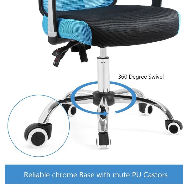 Black Mesh Office Chair Carousel 12