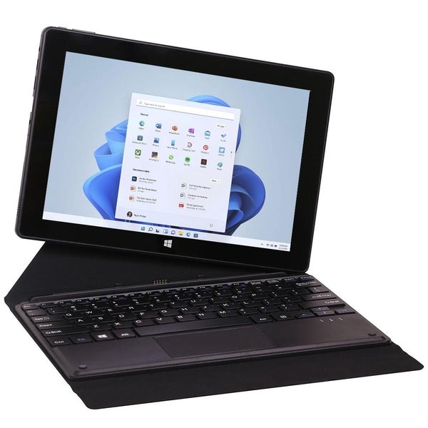 10.1 2 In 1 Tablet Pc 12Gb 128Gb Windows 11 Intel Quad Core Keyboard Carousel 1