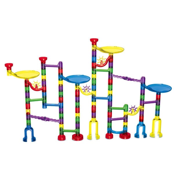 Kids Marble Run Race Game Maze Carousel 11