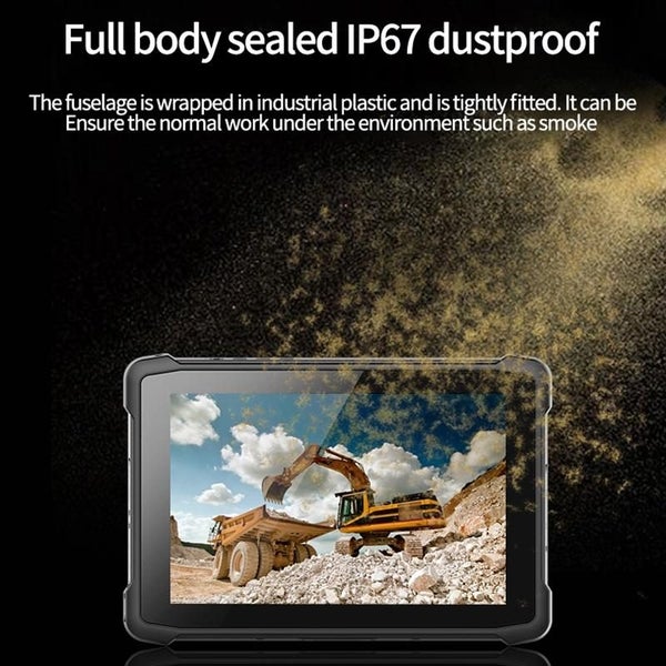 10.1 Rugged Tablet 4Gb 64Gb Ip67 Android 9.0 Nfc/Gps/Wifi/Bt Carousel 11