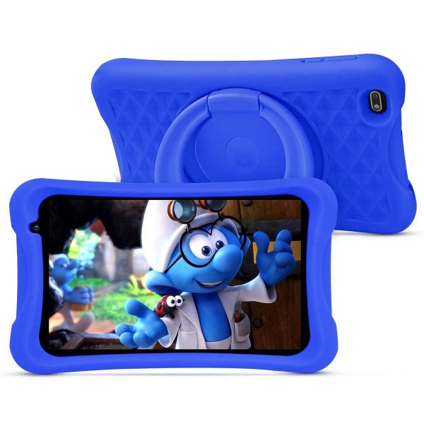 8 Inch Kids Tablet,Quad Core Android Tablet 64GB WiFi Bluetooth Tablet,Blue Carousel 2