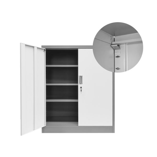 Metal Filing File Cabinet Office Home Steel Storage Cupboard Carousel 13