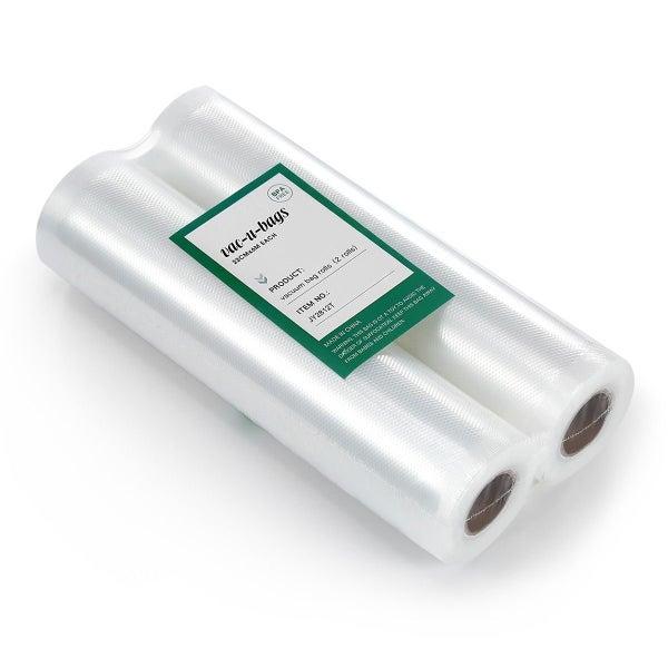 Vacuum Sealer Bags 2 Rolls 28cm*600cm Foodsaver Carousel 9