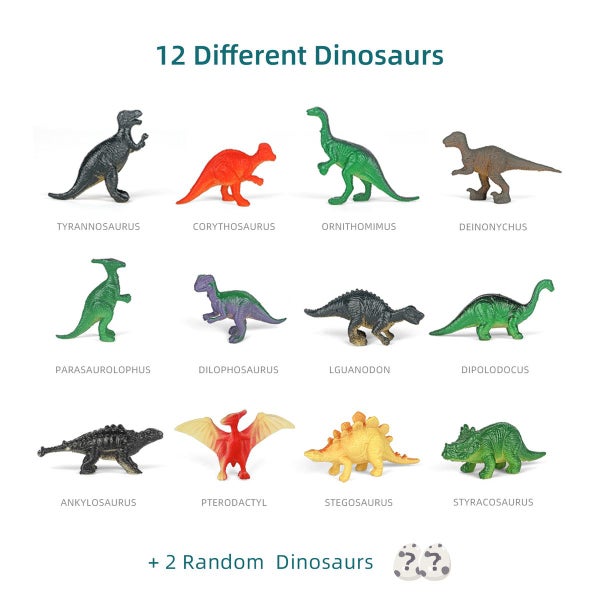 Dinonano Jumbo Dinosaur Egg Toys Science Tool Kit Carousel 8