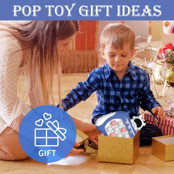 Pop Pro Fast Push Game,Pop Fidget Light Up It Pocket Game for Kids Ages 3+ Carousel 6