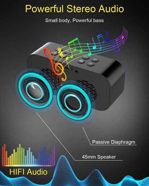Alarm Clock for Bedroom/Office, Desk Clock with Dual Alarm, Snooze (Black) Carousel 2