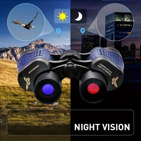High-Powered Binoculars With BAK4 Prism Optics - With Storage Bag Carousel 1