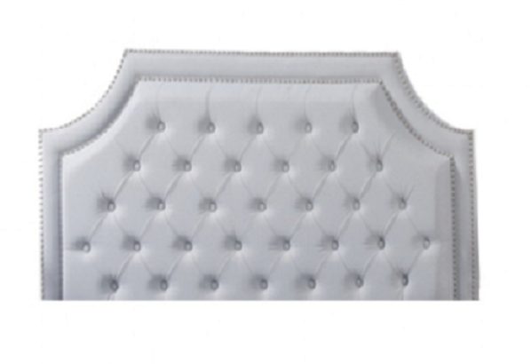 CLEARANCE - Yefim Purple colour Headboard, Queen - Plum PU Leather **65% OFF** Carousel 6